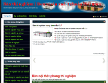 Tablet Screenshot of banthinghiem.net